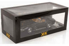 Chevrolet Corvette C3 mit abnehmbaren Dachteilen und Sidepipes 1972 schwarz| KK-Scale | 1:18