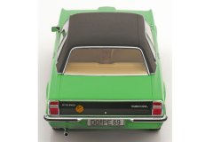 Ford Taunus GXL mit Vinyldach Dirty Version 1971 hellgrün/mattschwarz | KK-Scale | 1:18